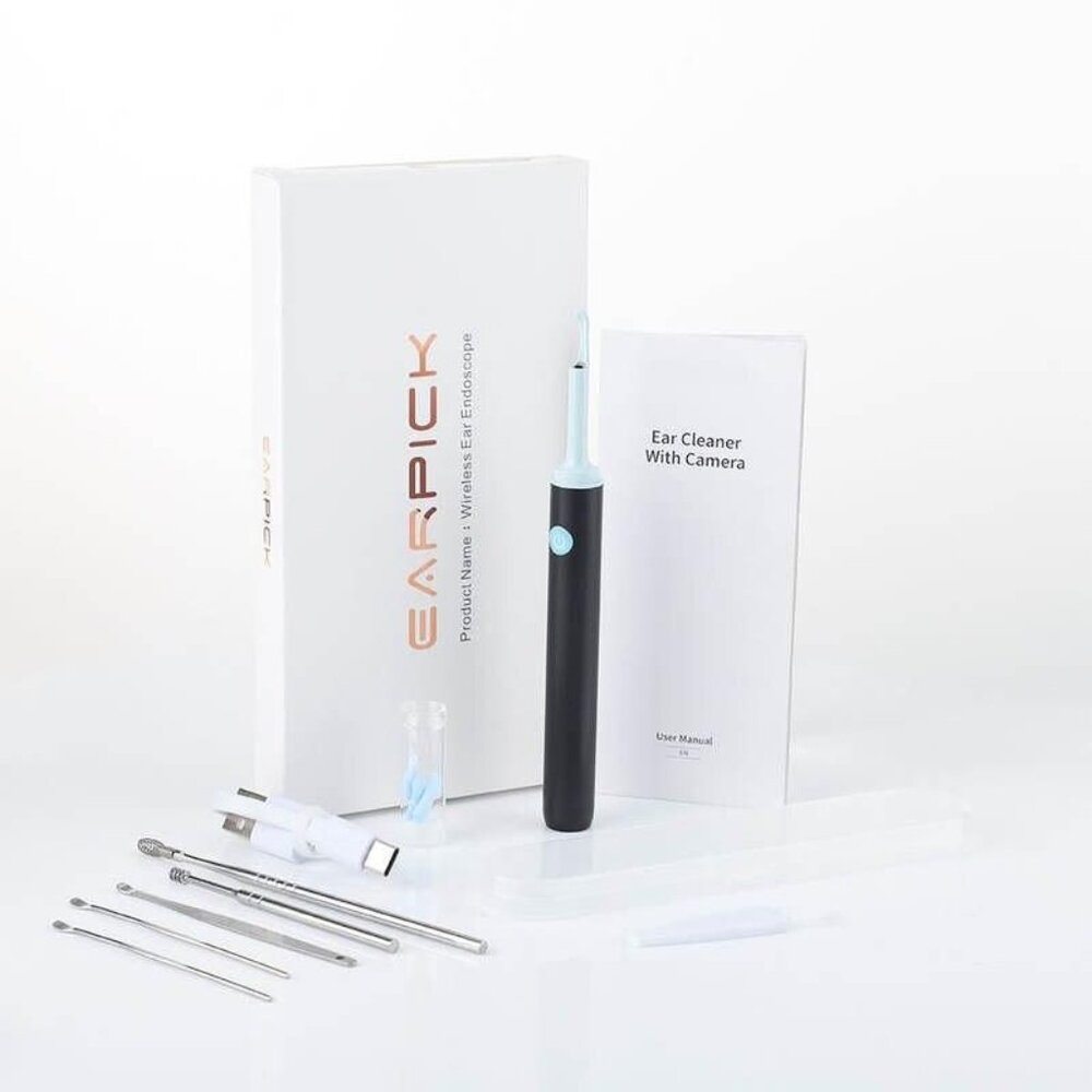 Wireless 3.9mm HD Ear Camera: Luminous Ear Cleaner & Otoscope - Picture 1 of 5